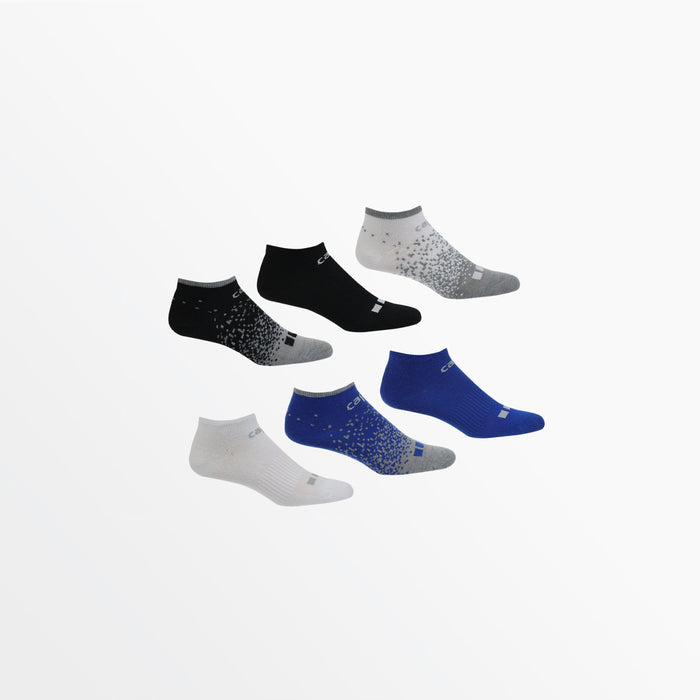 capelli BASICS CS-COOL LIGHTWEIGHT NO SHOW SOCKS Black Combo