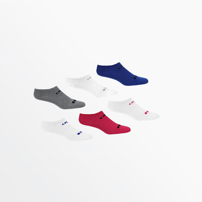 Capelli BASICS CS-COOL LIGHTWEIGHT NO SHOW SOCKS Multi Combo