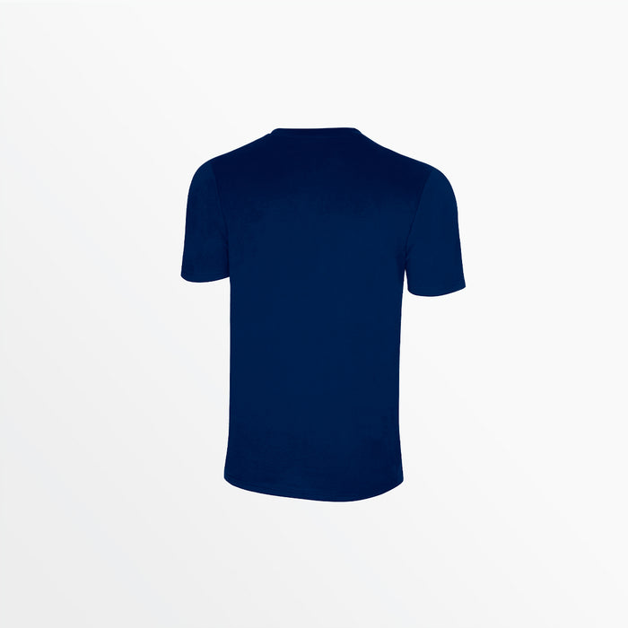 Capelli ADULT LOGO CREW NECK POLY TEE Navy