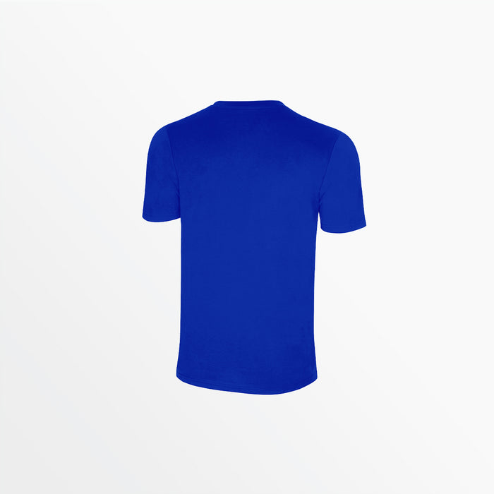 Capelli ADULT LOGO CREW NECK POLY TEE Royal Blue