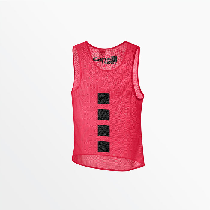 Capelli ADULT PRACTICE PINNIE WITH 4-CUBES Red