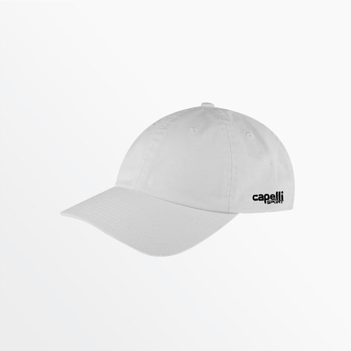 Capelli ADULT TEAM BASEBALL CAP White