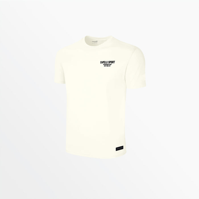 capelli ADULT UNISEX CS ESTABLISHED TEE Coconut