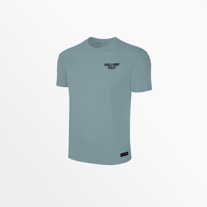 capelli ADULT UNISEX CS ESTABLISHED TEE Slate Blue