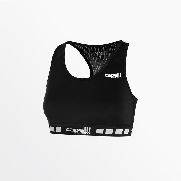 capelli GIRL'S SPORTS BRA Black