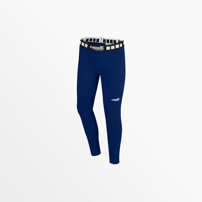 capelli GIRL'S WARM PERFORMANCE TIGHTS Navy