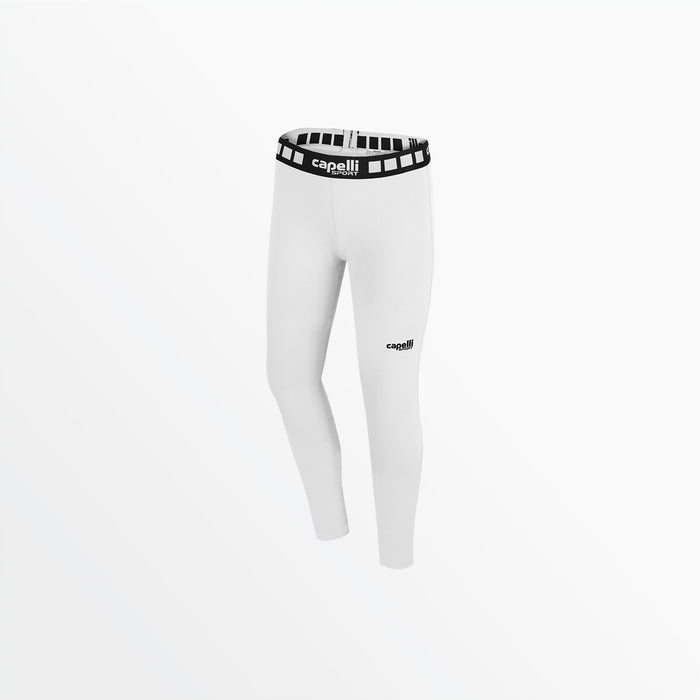Capelli GIRL'S WARM PERFORMANCE TIGHTS White