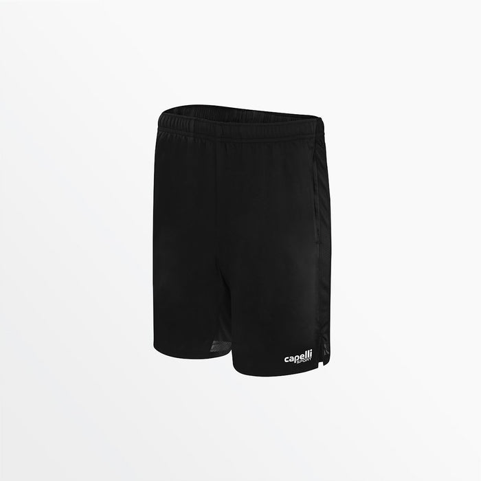 capelli MEN'S 8" CLASSIC WOVEN RUNNING SHORTS Black