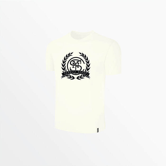 capelli MEN'S ACADEMIA CIRCLE TEE Coconut