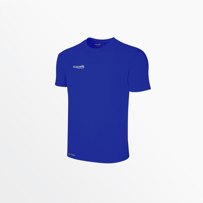 capelli MEN'S BASIC MESH FITNESS TOP Royal Blue