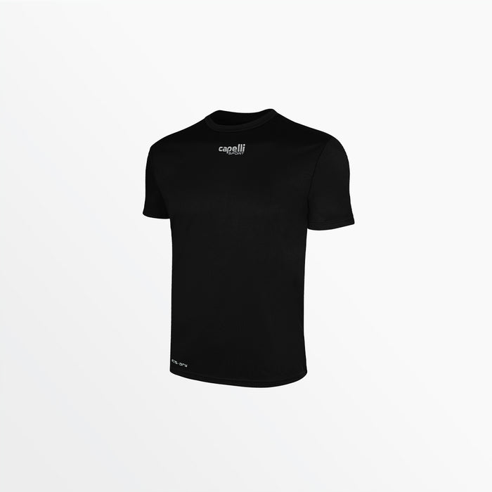 capelli MEN'S BASICS CREW NECK POLY TEE