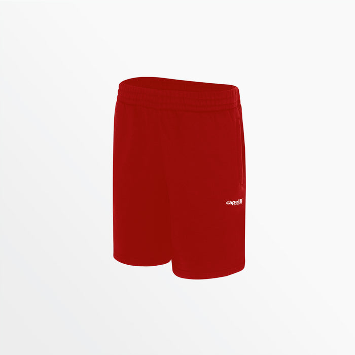 capelli MEN'S BASICS FLEECE SHORTS Red