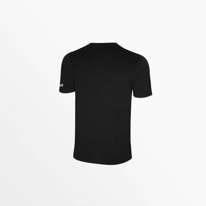 capelli MEN'S BASICS TEE WITH SLEEVE LOGO Black