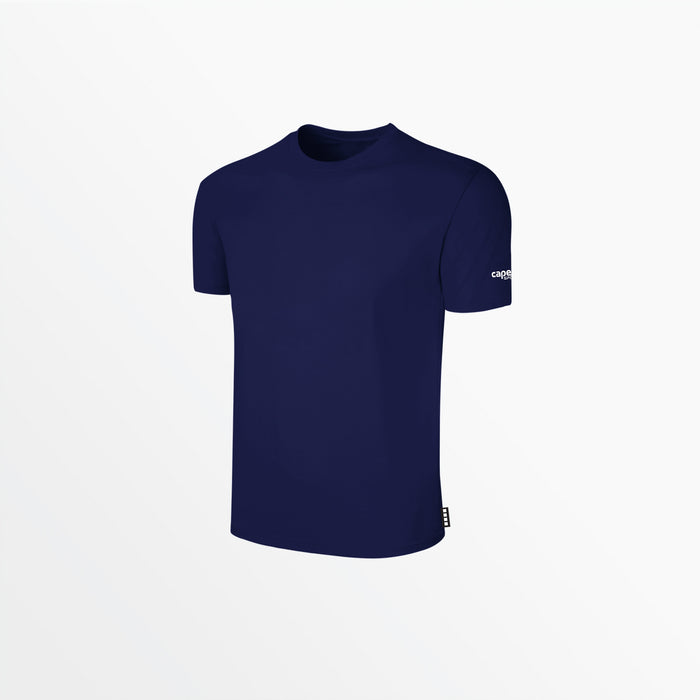capelli MEN'S BASICS TEE WITH SLEEVE LOGO Navy