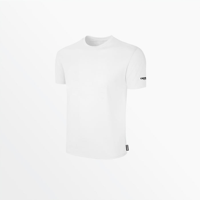 Capelli MEN'S BASICS TEE WITH SLEEVE LOGO White