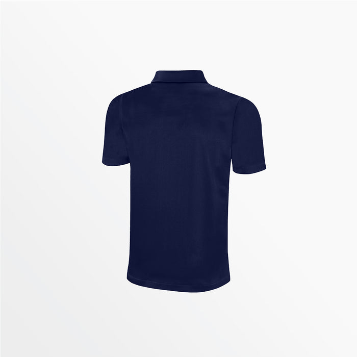Capelli MEN'S CLASSIC SMALL STRIPE POLY POLO Navy
