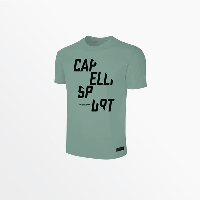 Capelli MEN'S CS STACK TEE Sea Green