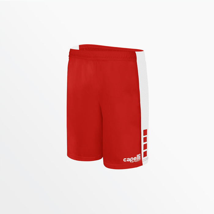 capelli MEN'S LOGO SHORTS WITH POCKETS Red
