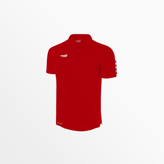 capelli MEN'S MADISON POLY POLO Red