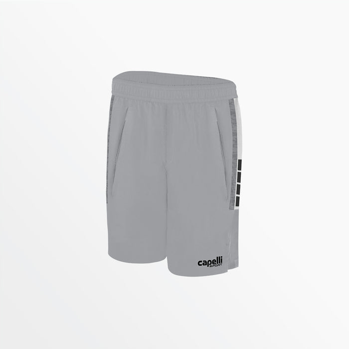 Capelli MEN'S MADISON TRAINING SHORTS Light Grey