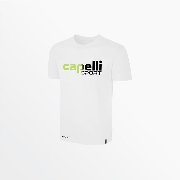 capelli MEN'S OMBRE LOGO TEE White Lime