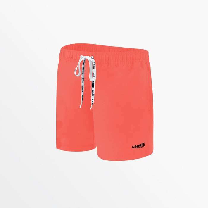 capelli MEN'S SWIM SHORTS - SHORT Neon Coral