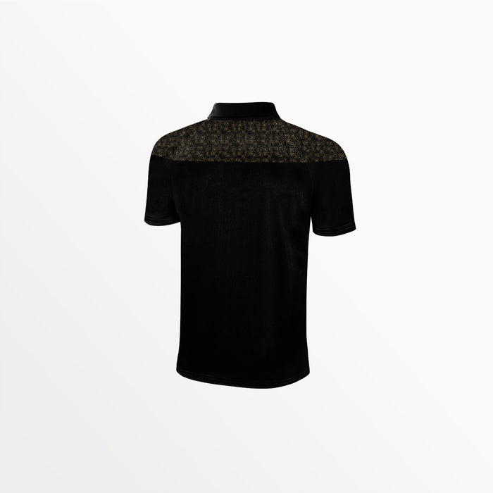 Capelli MEN'S TRIBECA POLY POLO Black Bright Gold