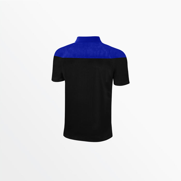Capelli MEN'S TRIBECA POLY POLO Black Royal Blue