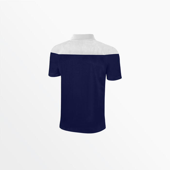 Capelli MEN'S TRIBECA POLY POLO Navy White