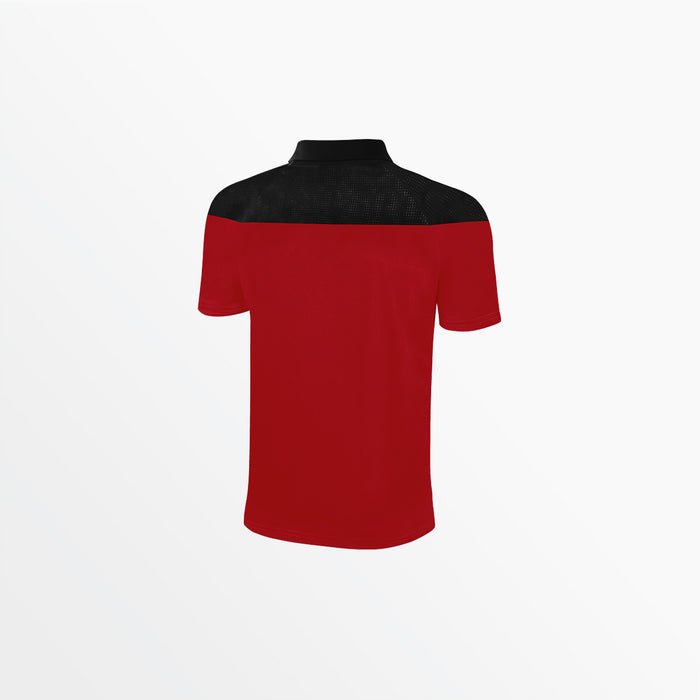 Capelli MEN'S TRIBECA POLY POLO Red Black