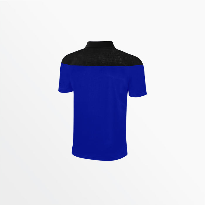 Capelli MEN'S TRIBECA POLY POLO Royal Blue Black