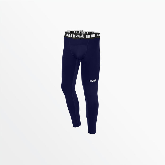 capelli MEN'S WARM PERFORMANCE TIGHTS Navy
