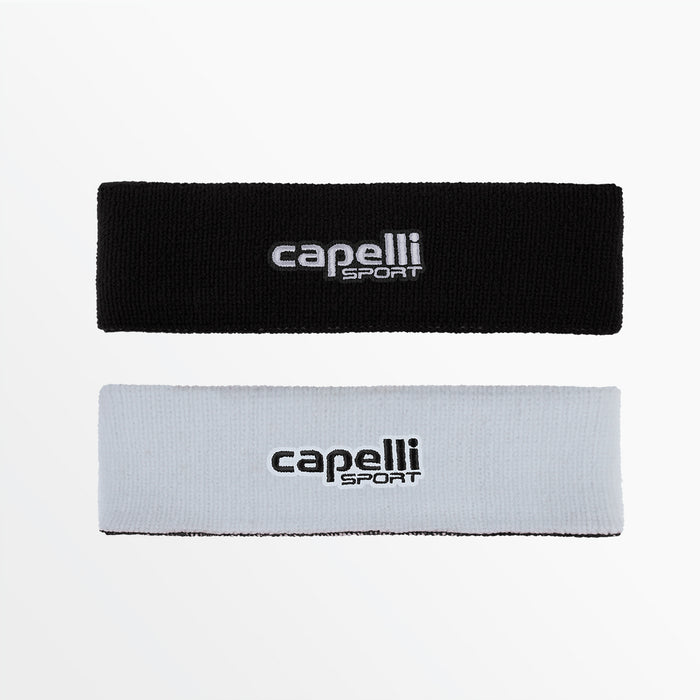 capelli REVERSIBLE HEADBAND Black