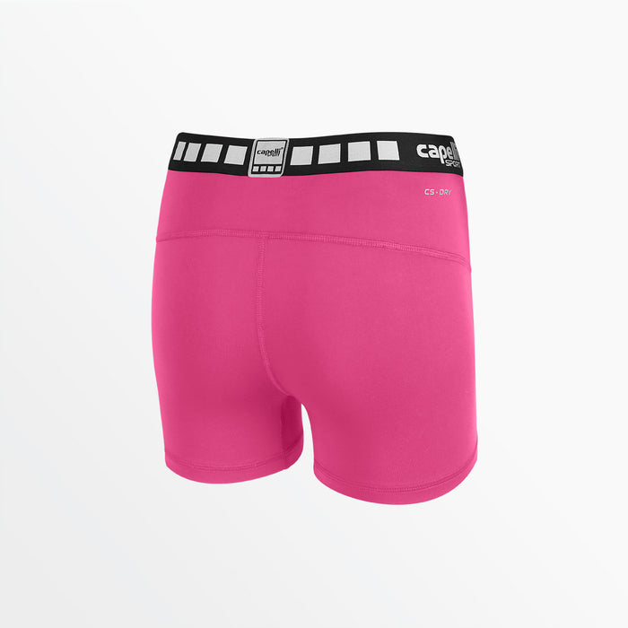 Capelli WOMEN'S 3" PERFORMANCE SHORTS Pink
