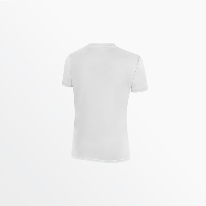 Capelli WOMEN'S BASICS CREW NECK POLY TEE