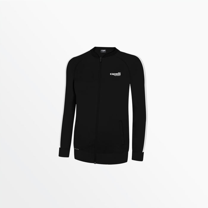 capelli WOMEN'S BASICS ⅠⅠ BLOCK TRACK JACKET Black
