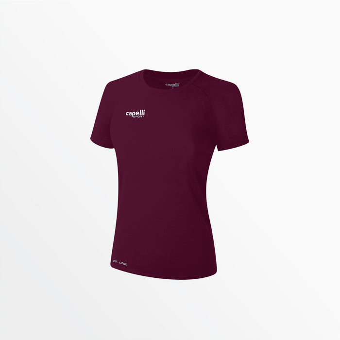 capelli WOMEN'S BASICS ⅠⅠ TRAINING JERSEY Maroon