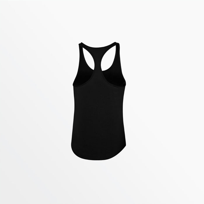 Capelli WOMEN'S BASICS RACER BACK TANK Black