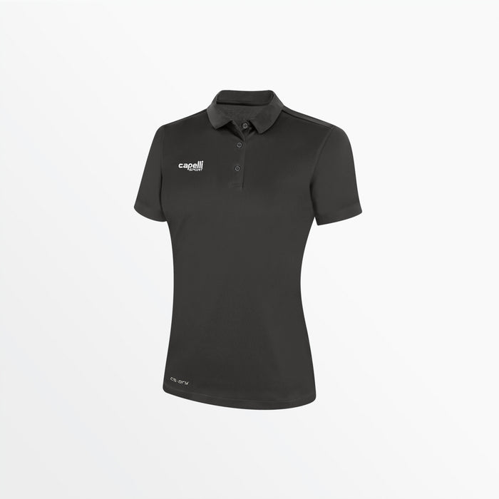 capelli WOMEN'S CLASSICS POLY POLO Dark Grey