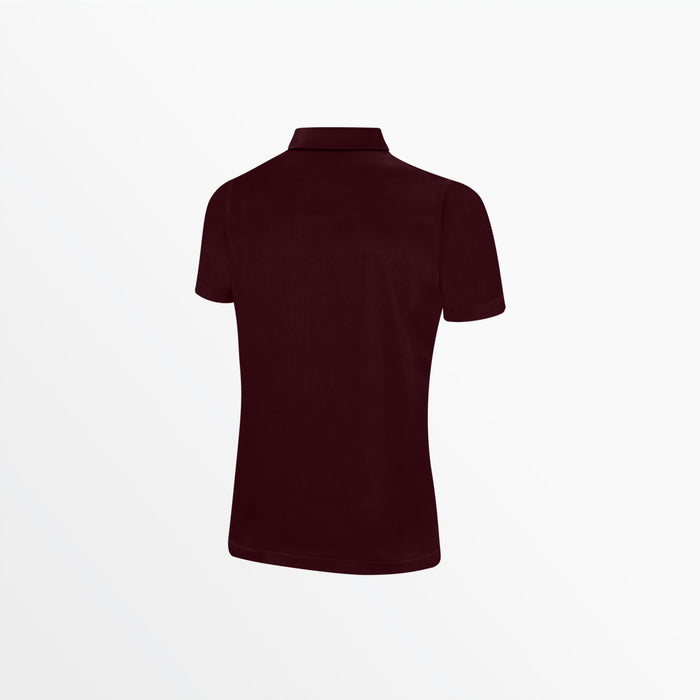 Capelli WOMEN'S CLASSICS POLY POLO Maroon