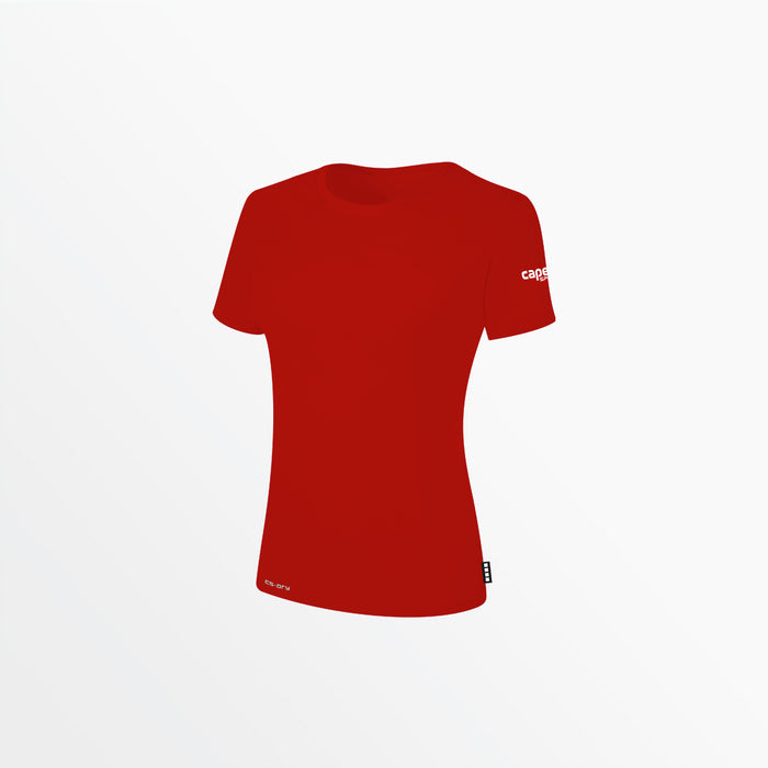 Capelli WOMEN'S CS-DRY TEE WITH SLEEVE LOGO