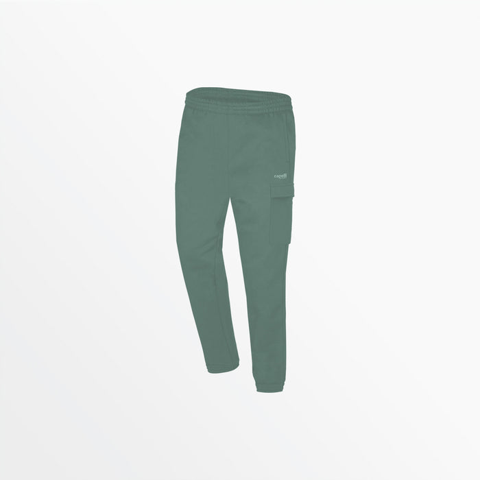 Capelli WOMEN'S FLEECE CARGO SWEATPANTS Sea Green