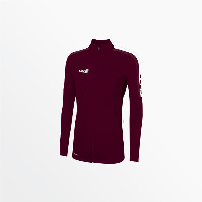 capelli WOMEN'S MADISON TRAINING JACKET Maroon