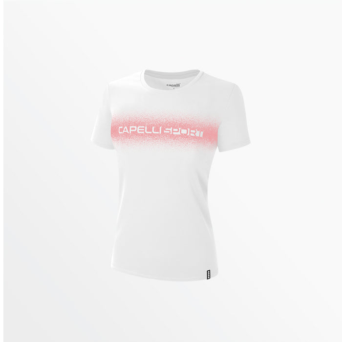 capelli WOMEN'S SPLASH TEE White Blush