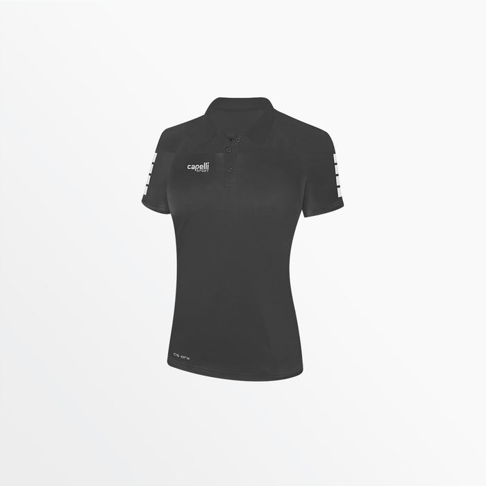 capelli WOMEN'S TRIBECA POLY POLO Dark Grey