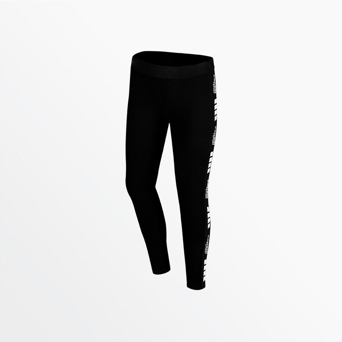 capelli WOMENS SIGNATURE MID RISE COTTON LEGGINGS