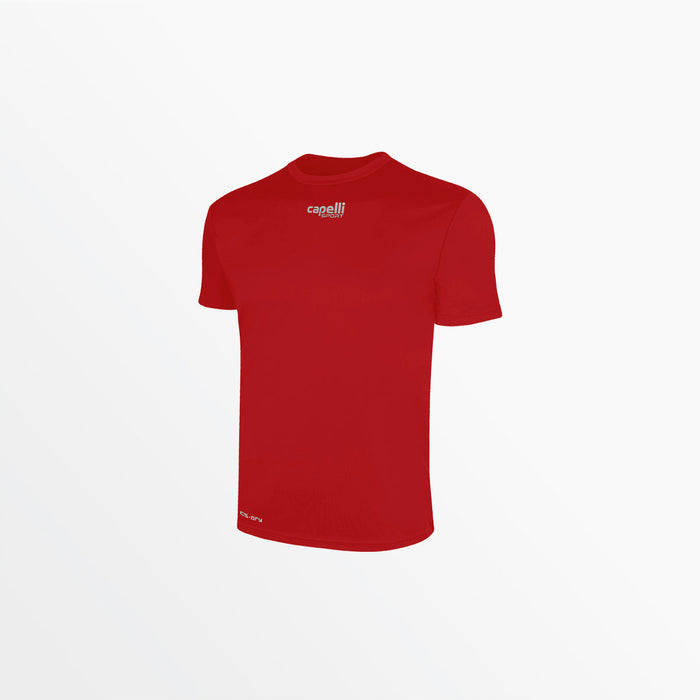 Capelli YOUTH BASICS CREW NECK POLY TEE