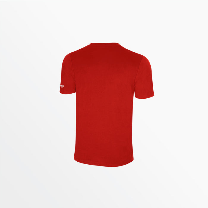 Capelli YOUTH BASICS TEE WITH SLEEVE LOGO Red