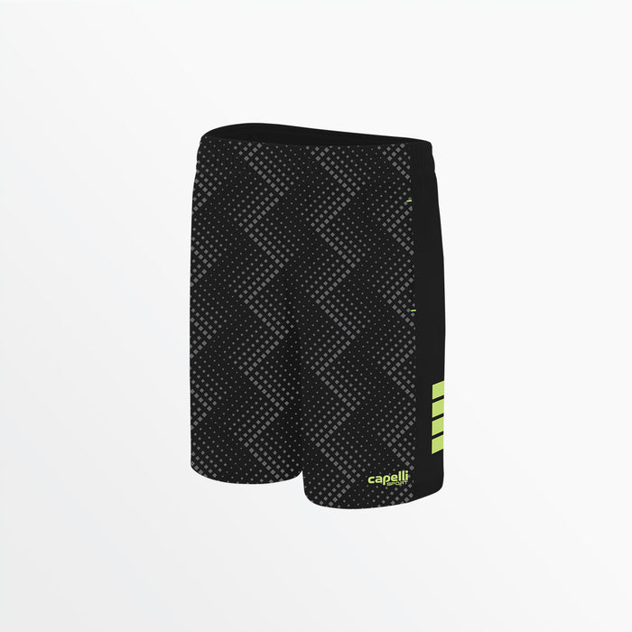 capelli YOUTH CHEVRON CUBE SHORTS Black