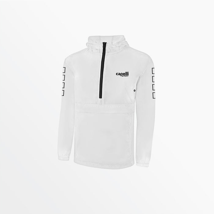 capelli YOUTH CLASSIC PACKABLE WINDBREAKER White